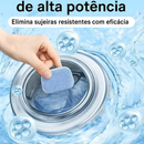 Kit Limpador Pastilha de máquina de lavar roupa, comprimido efervescente sólido para remover manchas
