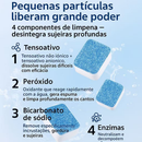 Kit Limpador Pastilha de máquina de lavar roupa, comprimido efervescente sólido para remover manchas