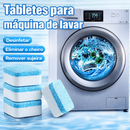 Kit 30 Pastilhas Efervescentes Para Máquina de Lavar Limpeza Profunda Esterilização e Odor